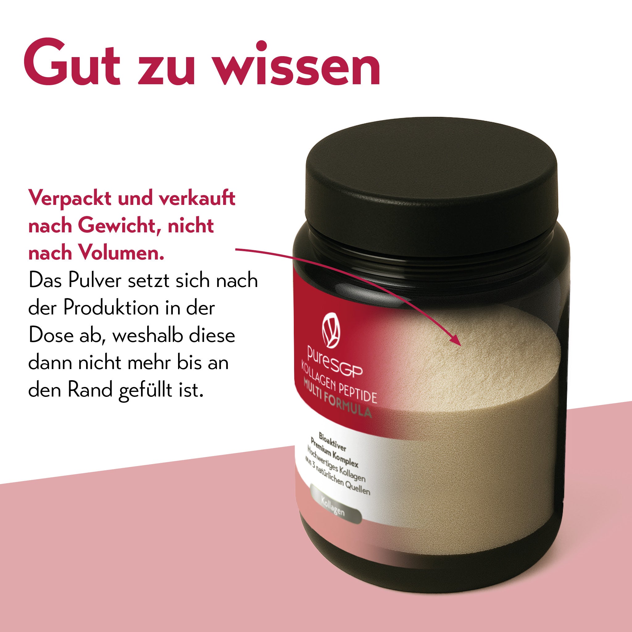 pureSGP KOLLAGEN PEPTIDE MULTI FORMULA