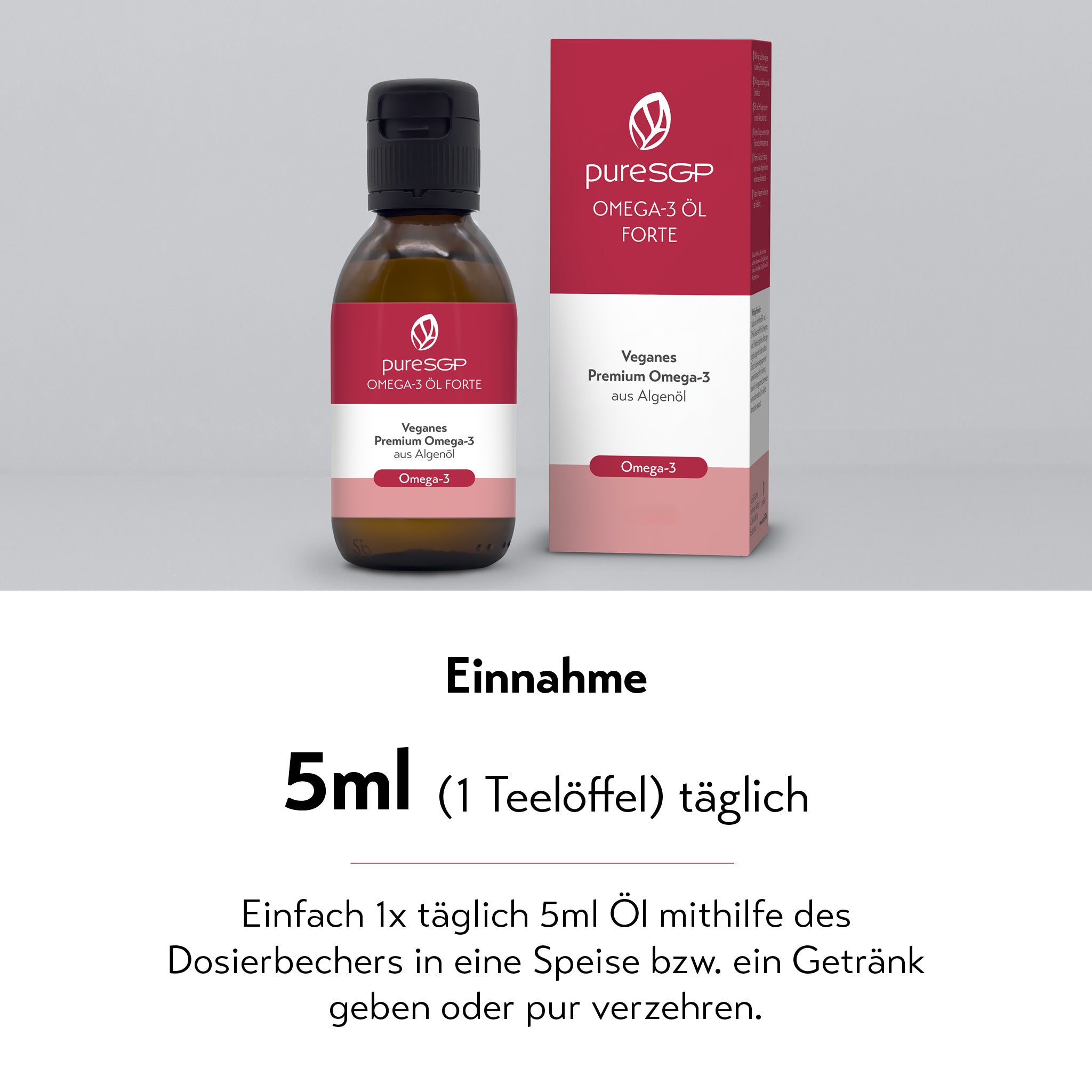 pureSGP OMEGA-3 ÖL FORTE