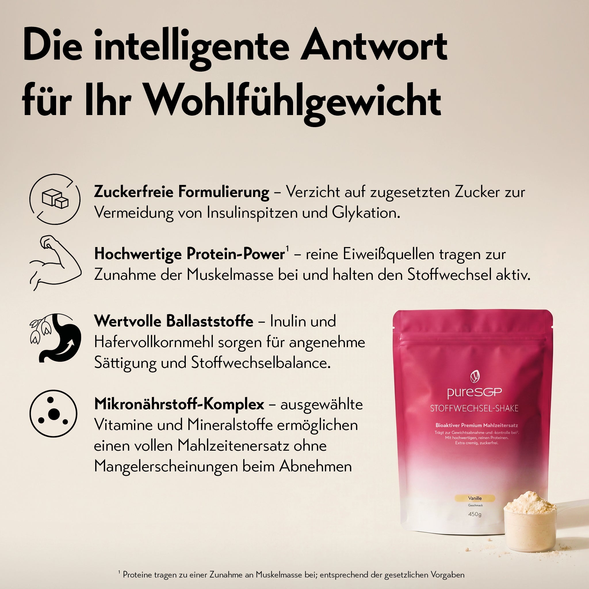 pureSGP STOFFWECHSEL-SHAKE STARTER SET