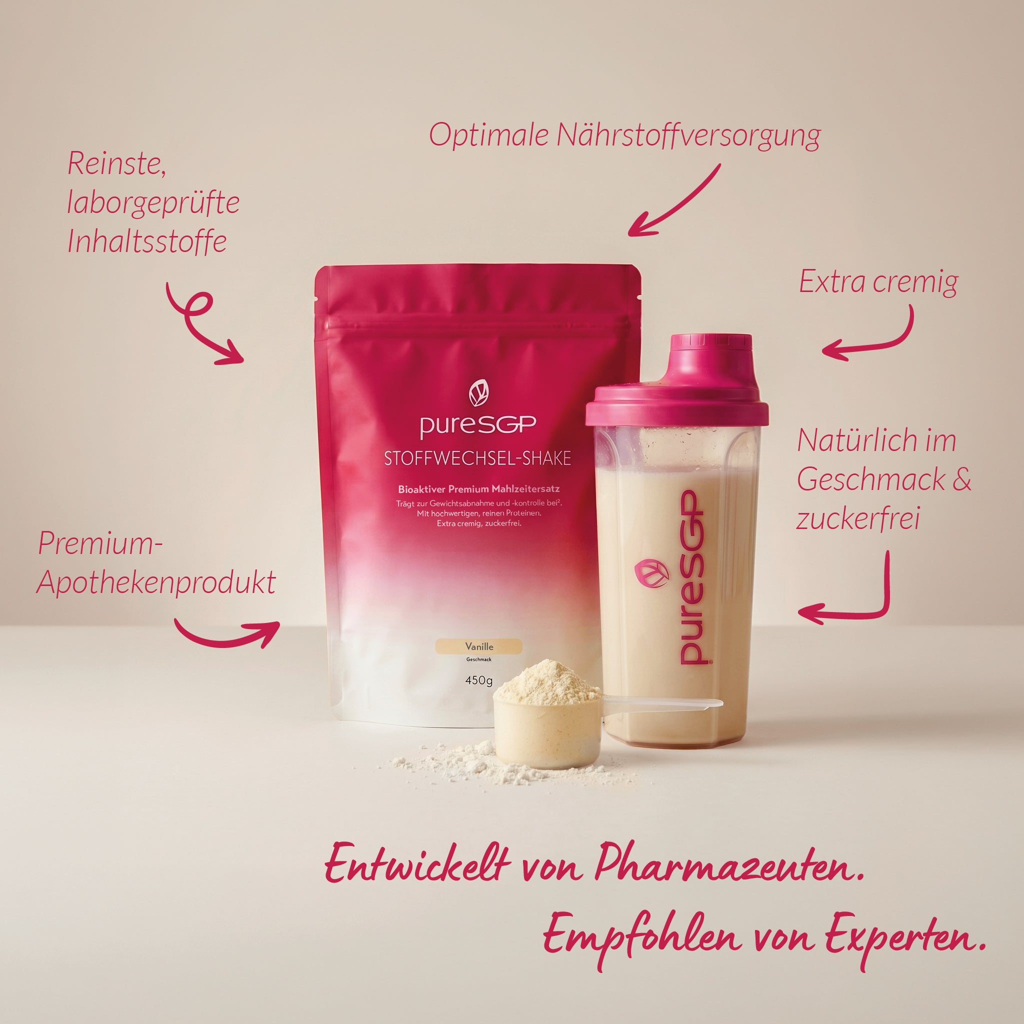 pureSGP STOFFWECHSEL-SHAKE STARTER SET