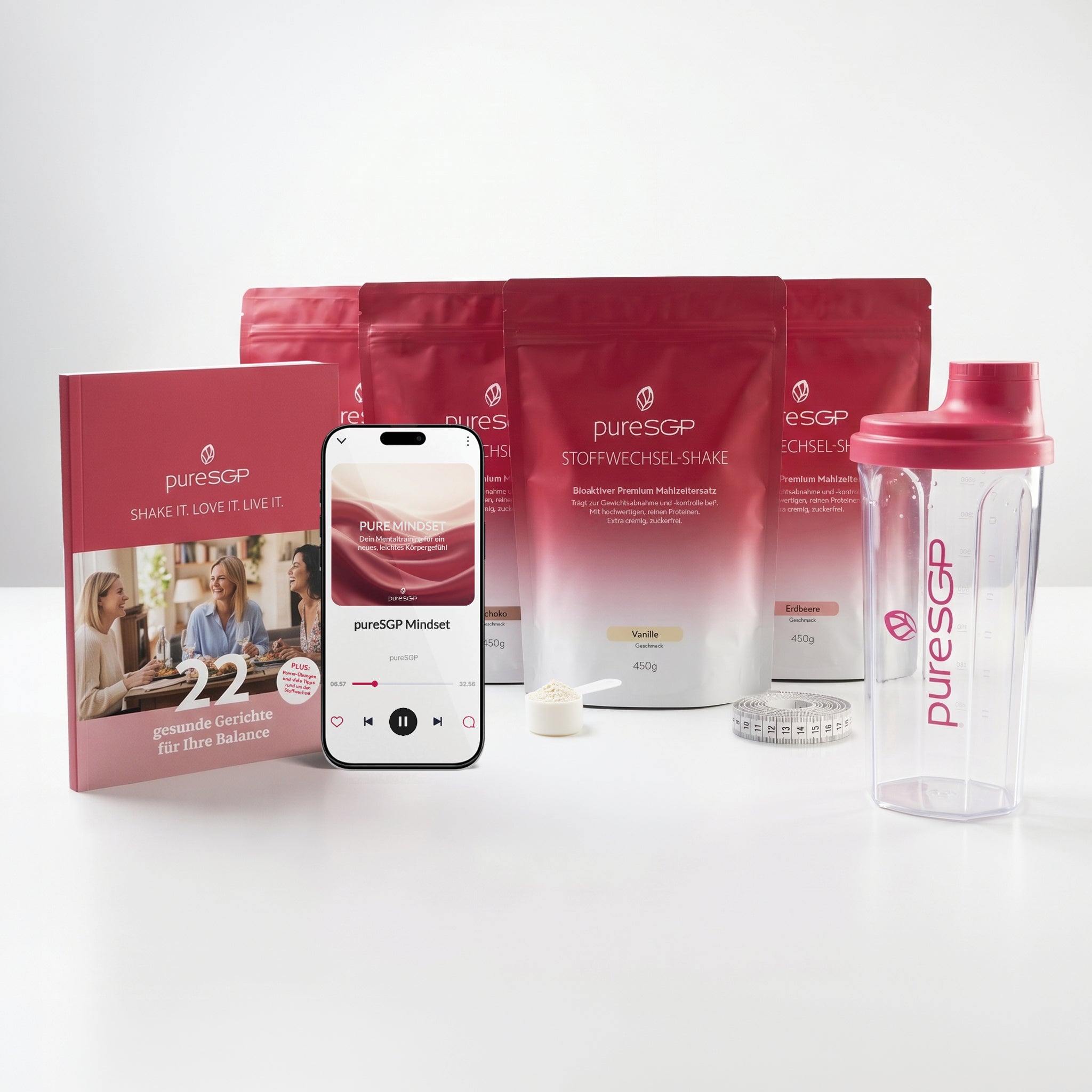 pureSGP Stoffwechsel-Shake Starter Set