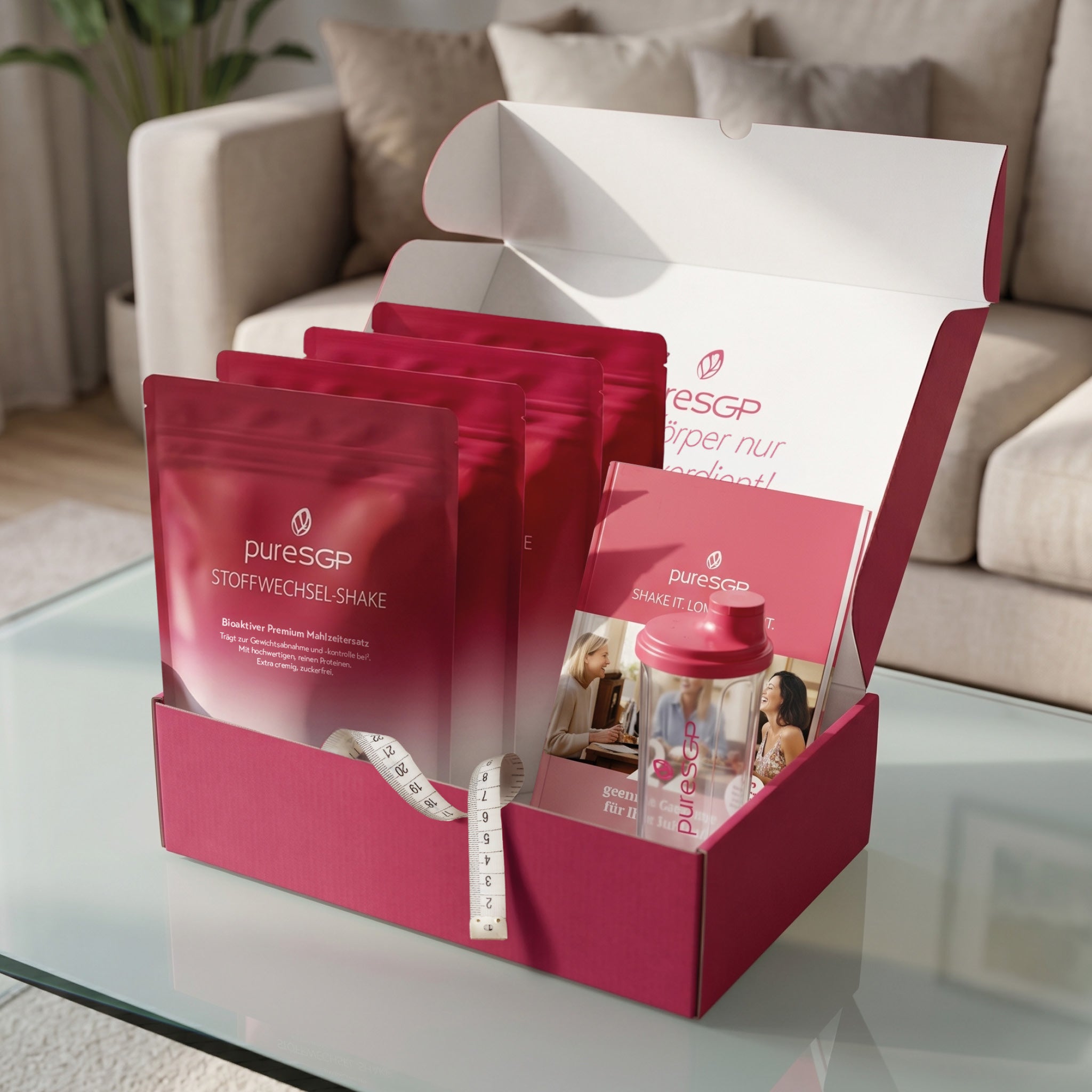 pureSGP STOFFWECHSEL-SHAKE STARTER SET