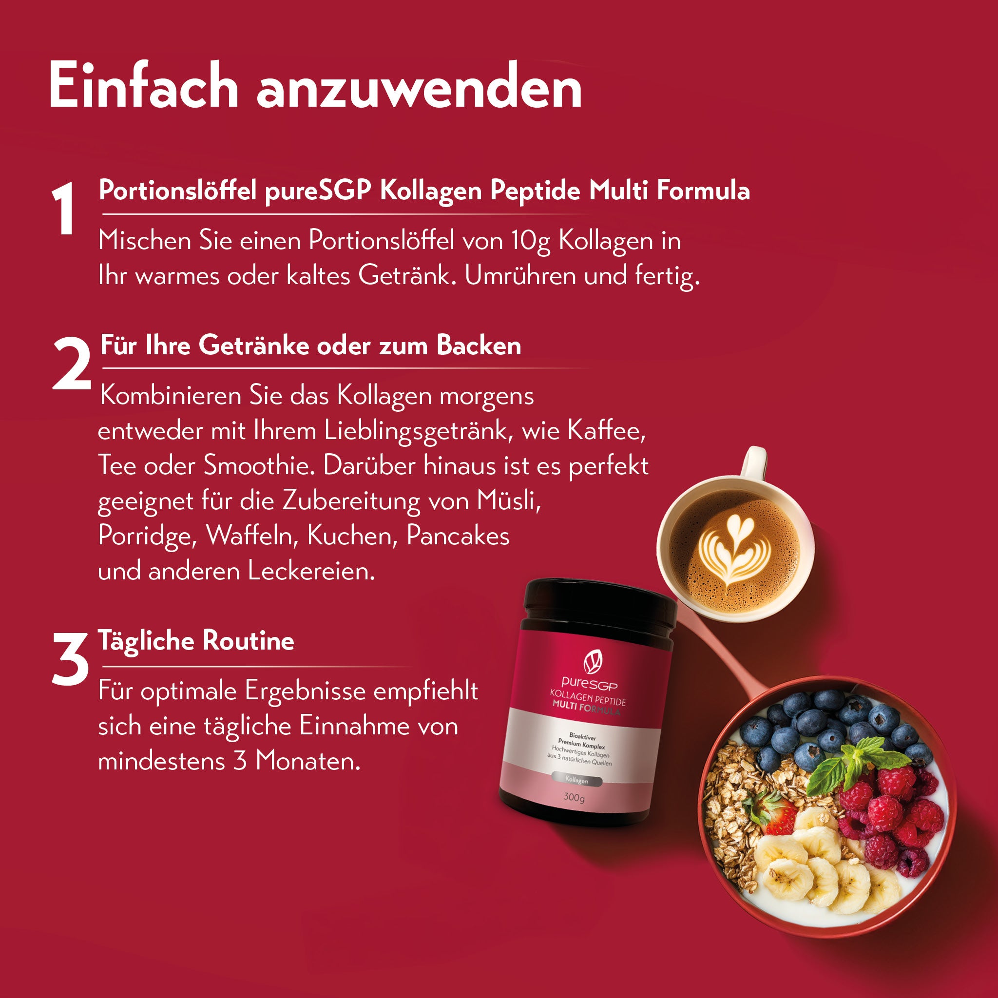 pureSGP KOLLAGEN PEPTIDE MULTI FORMULA