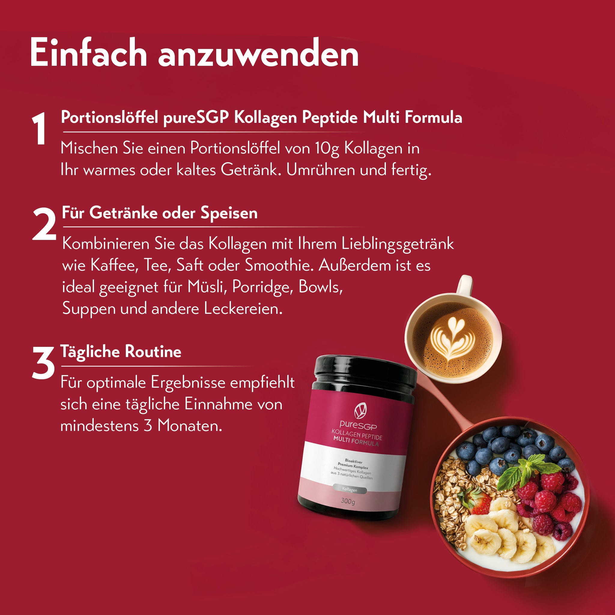 pureSGP KOLLAGEN PEPTIDE MULTI FORMULA